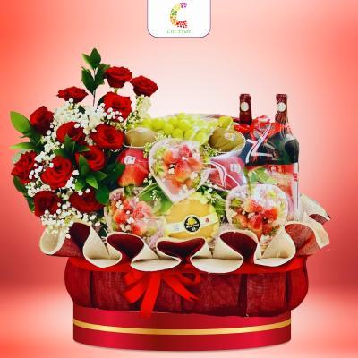Giỏ Trái Cây Cưới Hỏi